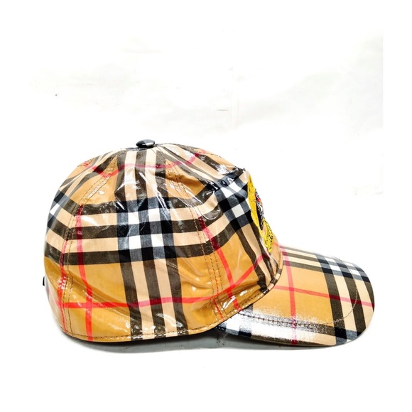 Authentic Burberry Check Cap Vintage Unisex Used Condition - Picture 2 of 9